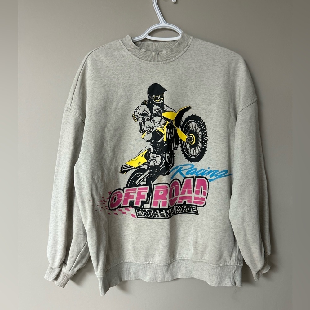 H&M Racing Off Road‎ Extreme Axle Grey Crewneck